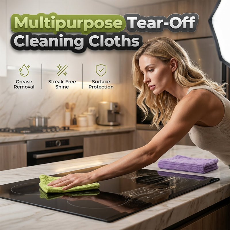 🔥Last Day Promotion 49% OFF Multipurpose Reusable Tear-Off Cleaning Cloth Roll