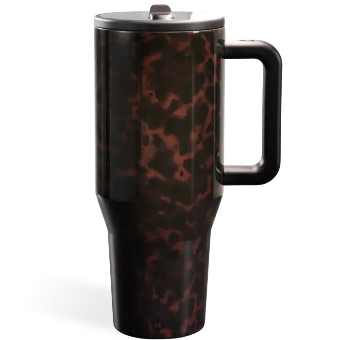 40oz Travel Tumbler with Handle, Stainless Steel Vacuum Insulated Coffee Mug