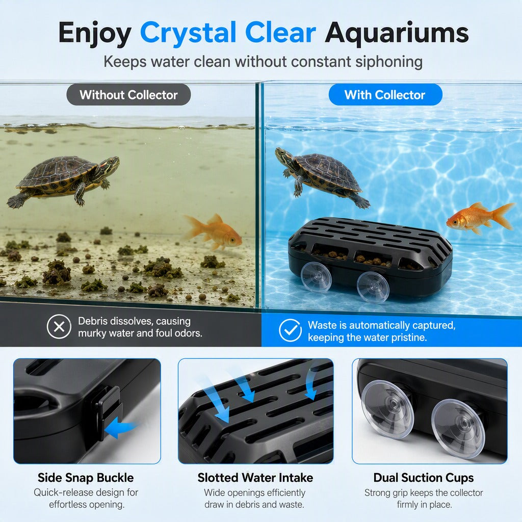 🔥Last Day Promotion 49% OFF 🐢 Turtle Droppings Container and Aquarium Cleaner