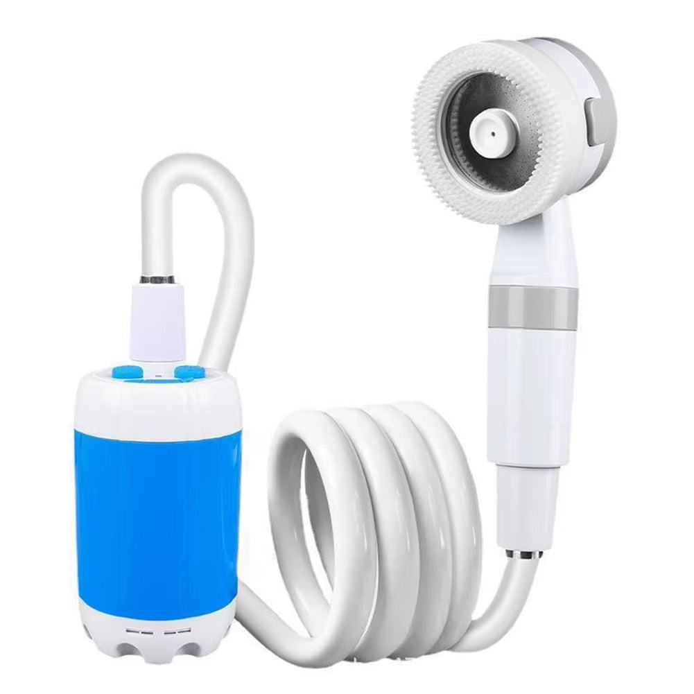 ⏳Time-Limited Special⏰ 🏆2026 HOT SALE⚡ 20K+ SOLD! 🏆 Upgraded Portable Camping Shower Pump with Digital Display - 5000mAh Rechargeable Electric Shower for Beach, Dormitory, and Outdoor Adventures