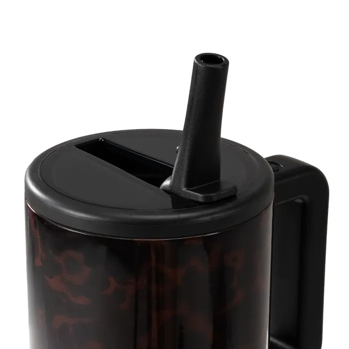 40oz Travel Tumbler with Handle, Stainless Steel Vacuum Insulated Coffee Mug