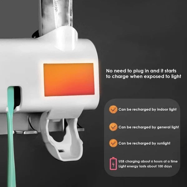 ⏳Time-Limited Special⏰!! Smart UV Sterilizing Toothbrush Holder🦷