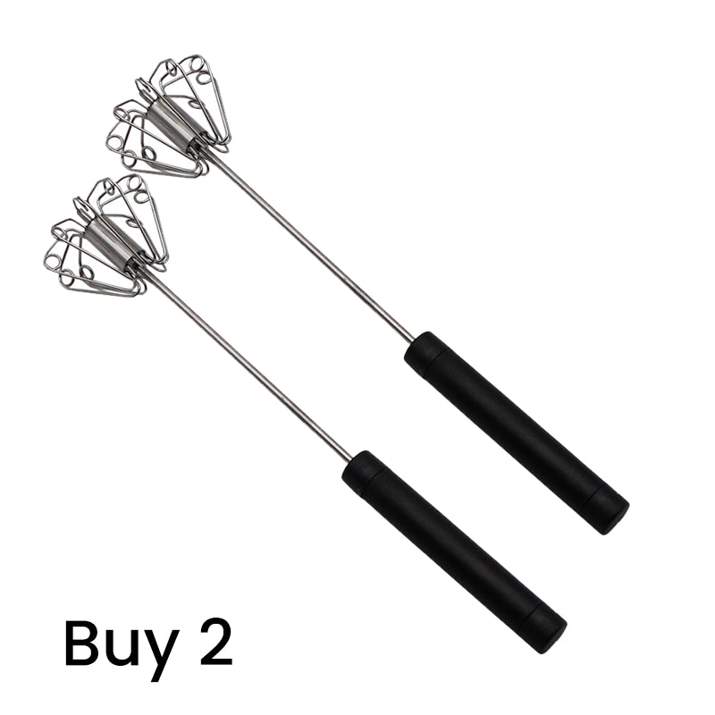✨Stainless Steel Semi-Automatic Hand Egg Beater