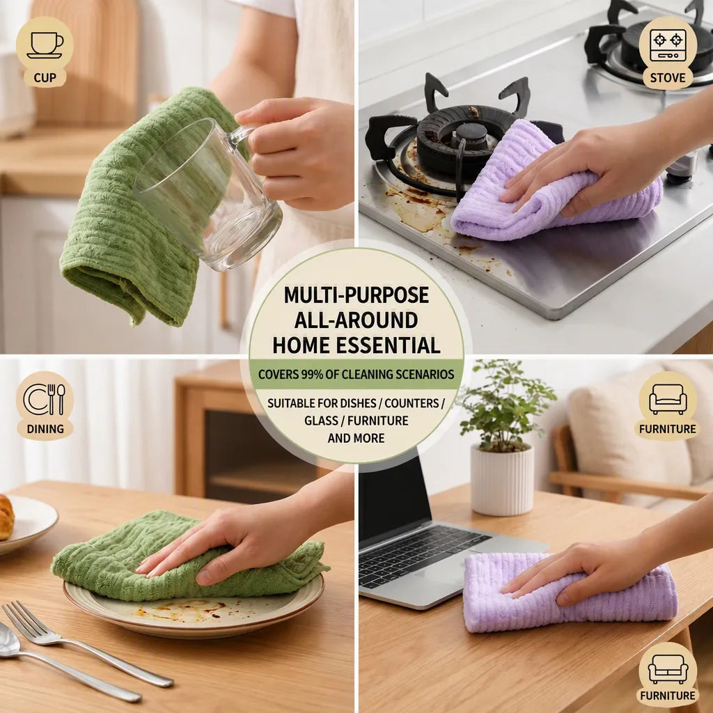 🔥Last Day Promotion 49% OFF Multipurpose Reusable Tear-Off Cleaning Cloth Roll