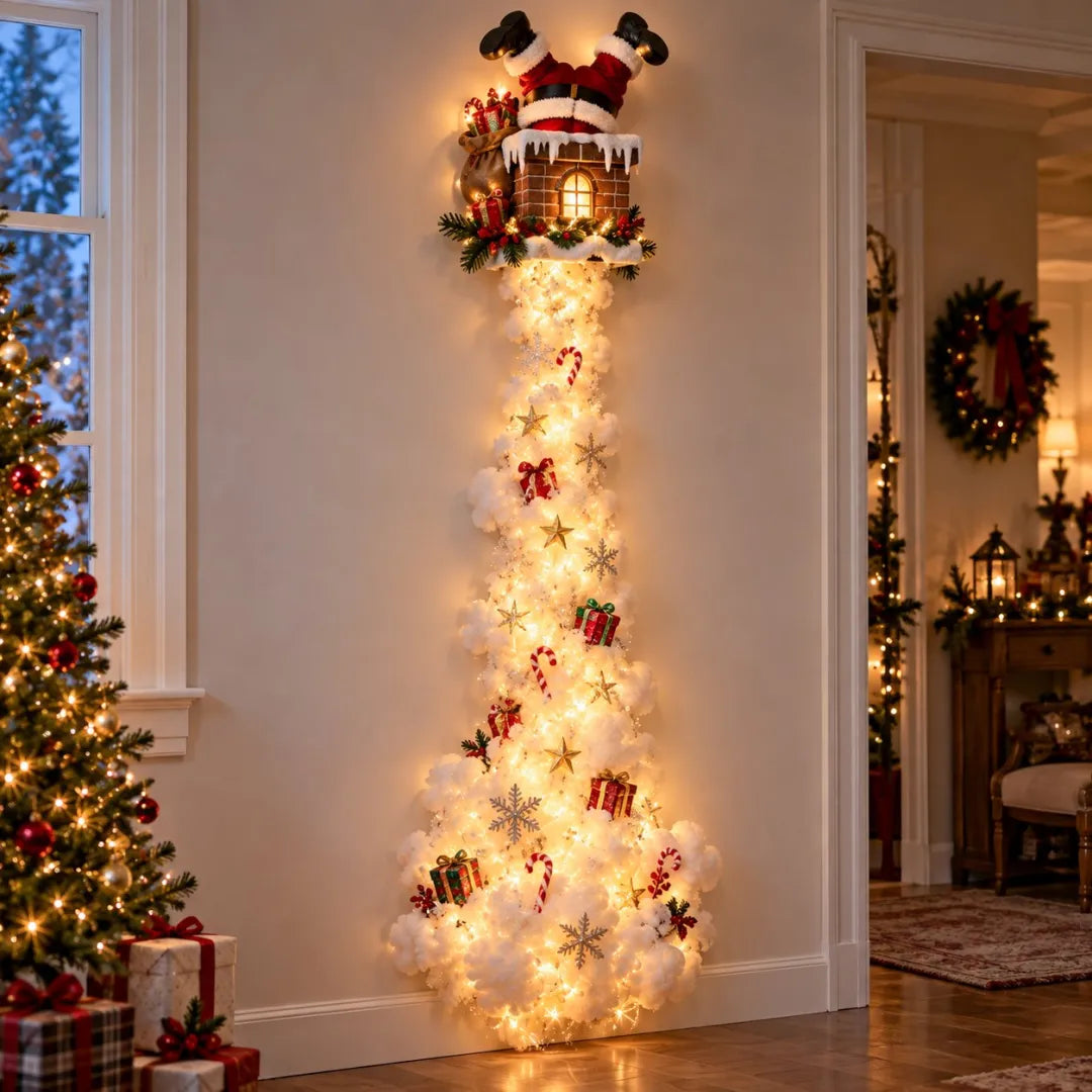 💯 Last day 49% OFF - 🎄 ChristmasMagic Trail WallLight | Christmas Wall Hanging Decor