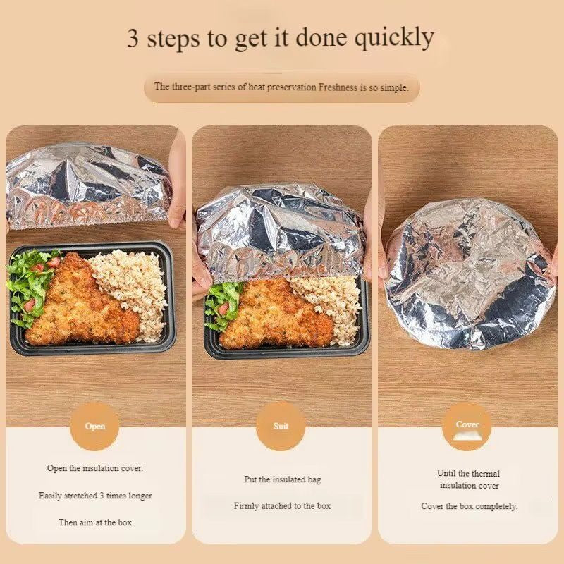🌸BUY 1 GET 5 FREE Today!!💗  Aluminum Foil Food Covers